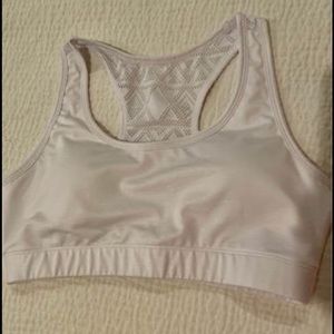 Zyia White Bomber Bra